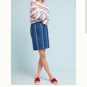 Maeve Blue Hill Pencil Skirt
